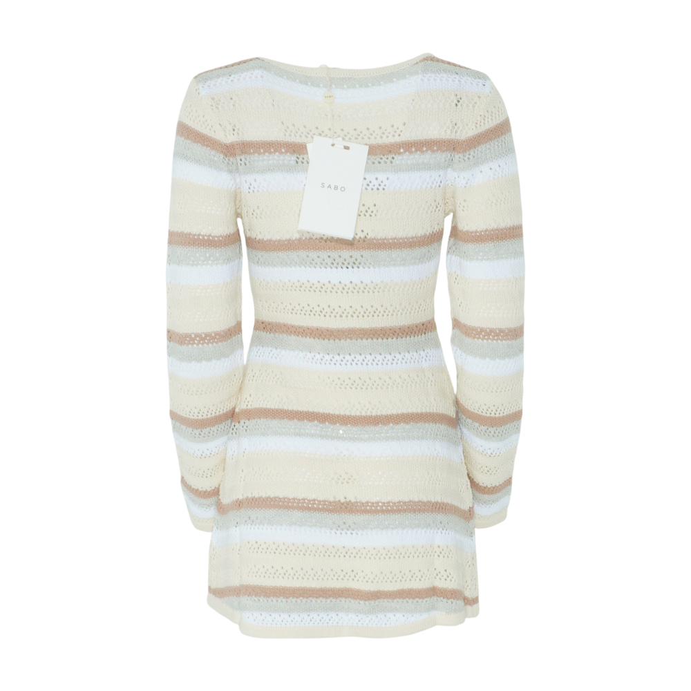 Multi Striped Mini Dress