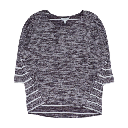 Maroon Striped Blouse