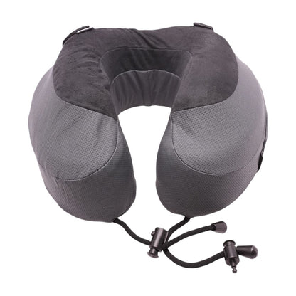 Gray Neck Pillow with Bag