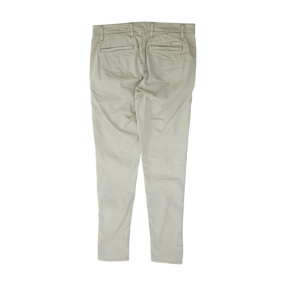 Beige Regular Pants