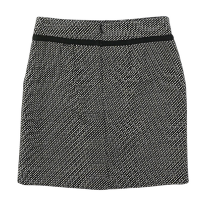 Black Check Mini Skirt