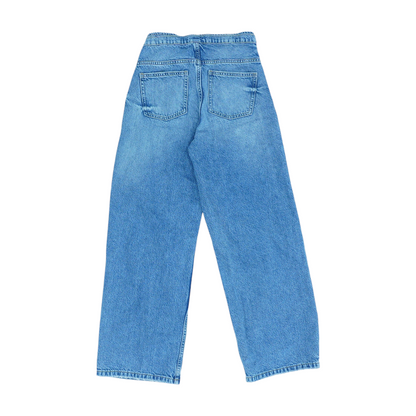 Blue Wide Leg Jeans