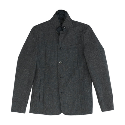 Gray Solid Jacket