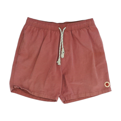 Red Casual Shorts