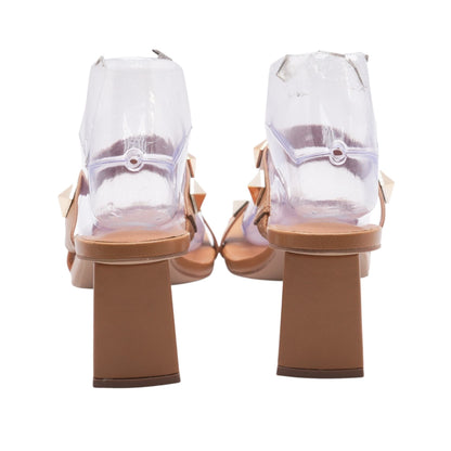 Brown Block Heels