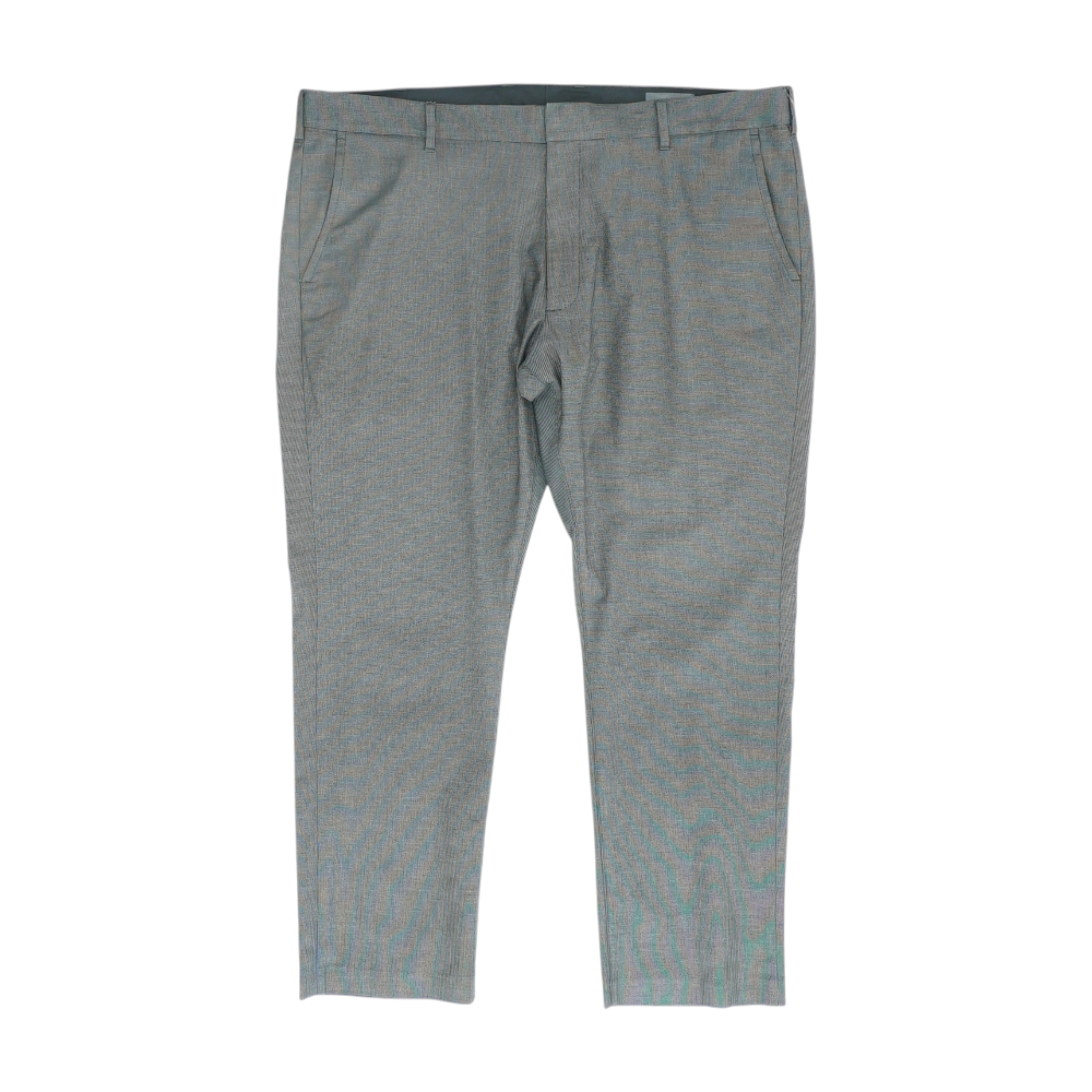 Gray Abstract Regular Pants