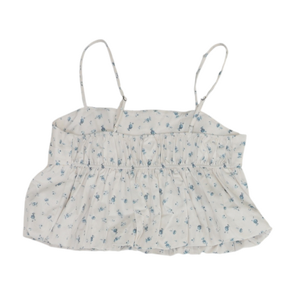 Blue Floral Blouse