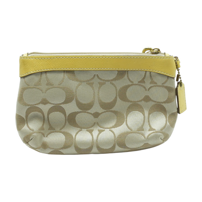 Yellow Wristlet Wallet