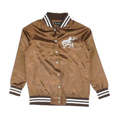 Brown Graphic Jacket