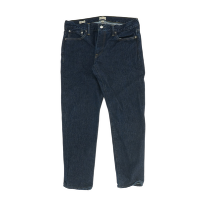 Navy Straight Jeans