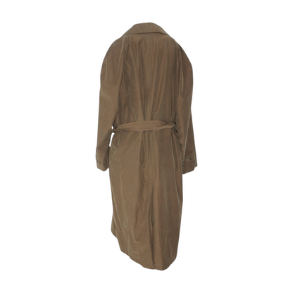 Vintage Brown Belted Trench Coat