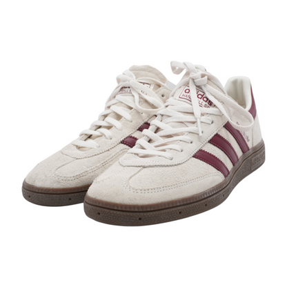 Handball Spezial Off White Collegiate Burgundy Low-Top Athletic Shoes