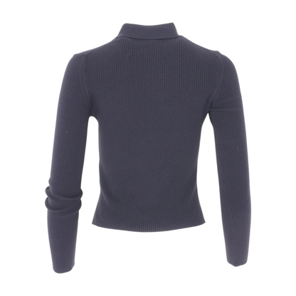 Navy Cardigan Sweater