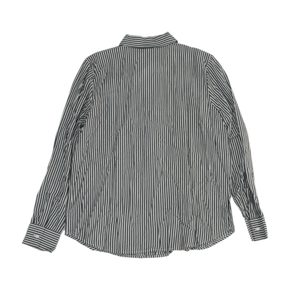 White Striped Button Down