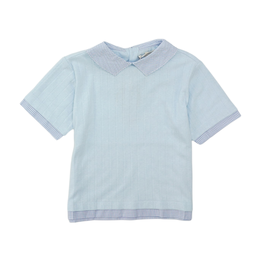 Blue Short Sleeve Polo