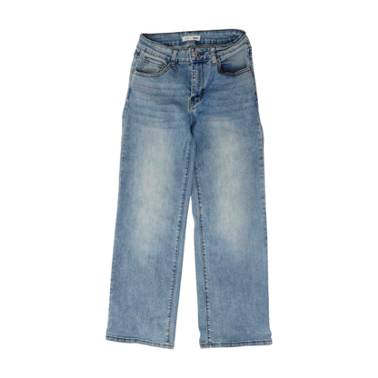 Blue Wide Leg Jeans