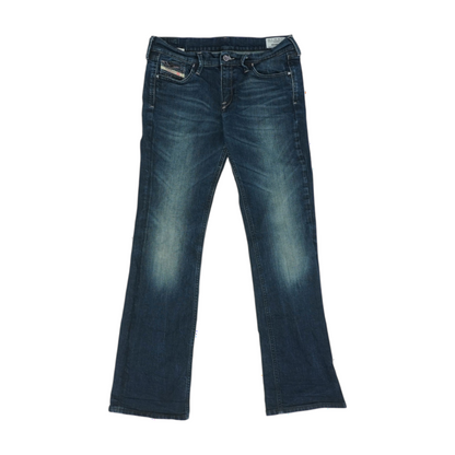 Blue Bootcut Jeans