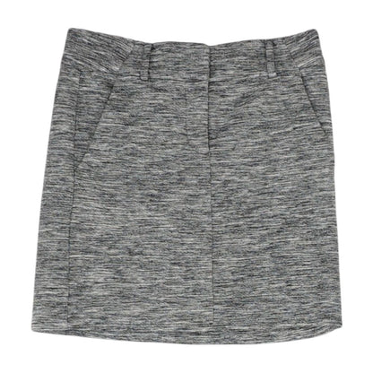 Gray Misc Mini Skirt