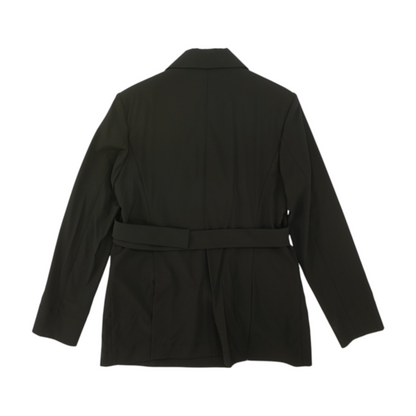Black Solid Blazer