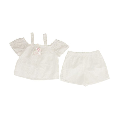 White Short Set