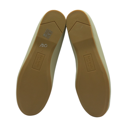 Beige Slip-On Flats