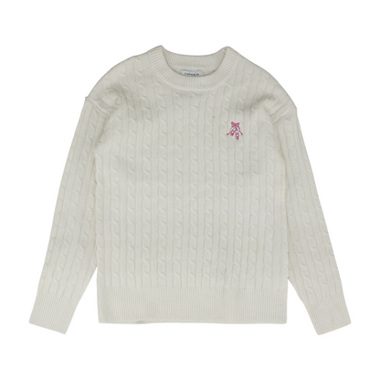 White Pullover Sweater