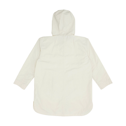 Ivory Solid Rain Jacket