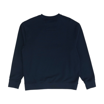 Navy Solid Sweatshirt Pullover