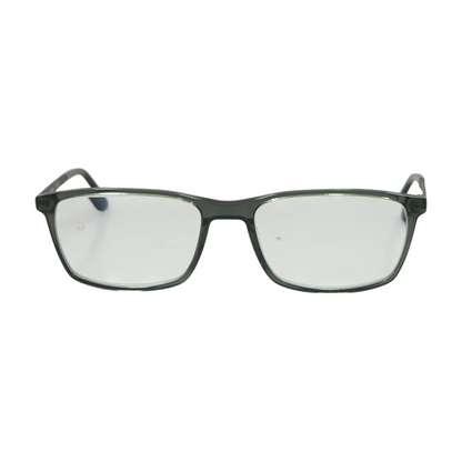 Black C8038 Rectangle Prescription Eyewear