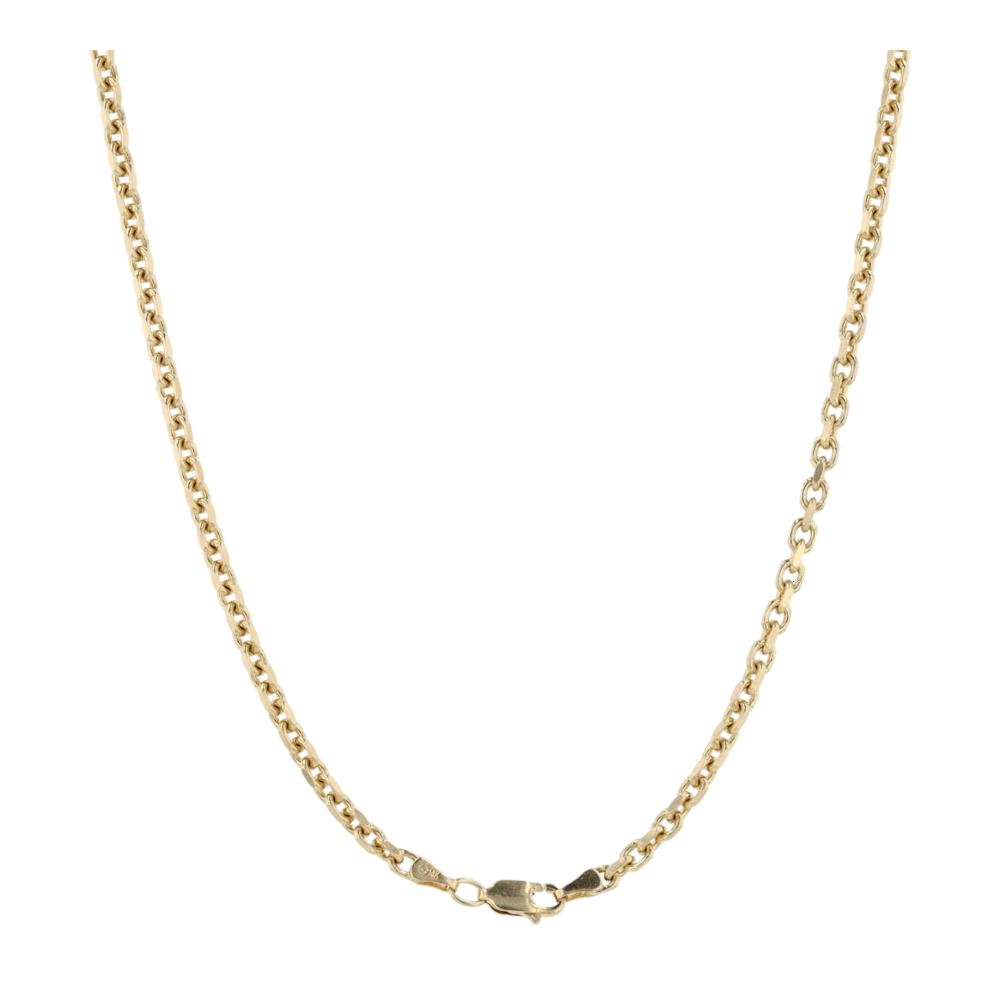 14K Yellow Gold Chain Necklace – Image 2