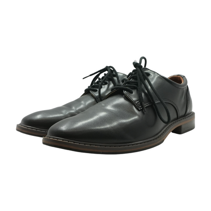 Black Lace-Up Casual Shoes
