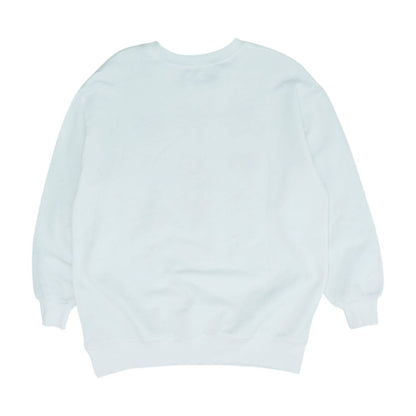 White Graphic Sweatshirt