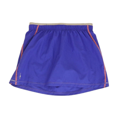 Purple Solid Active Shorts