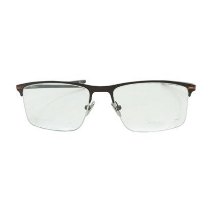 Brown OX5140-0254 Browline Prescription Eyewear
