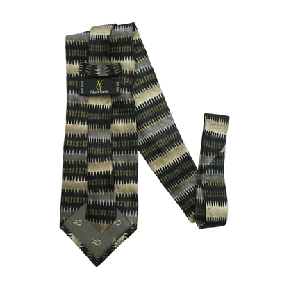 Black Striped Neck Tie