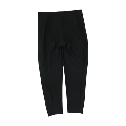 Black Solid Pants