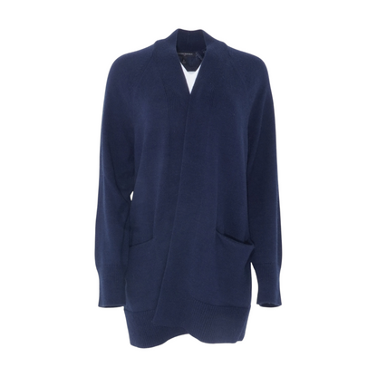 Navy Cardigan Sweater