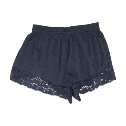Black Solid Pajama Bottom