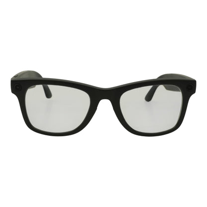 Black Wayfarer Smart Glasses