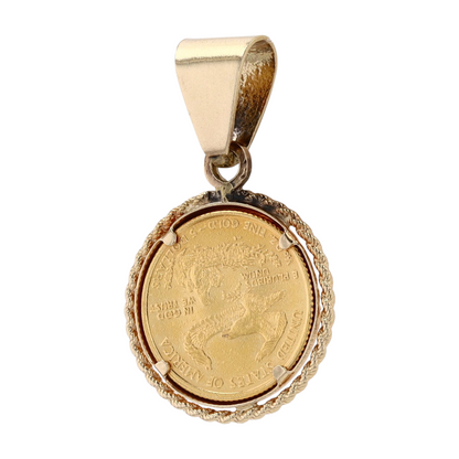 14K Yellow Gold Pendant