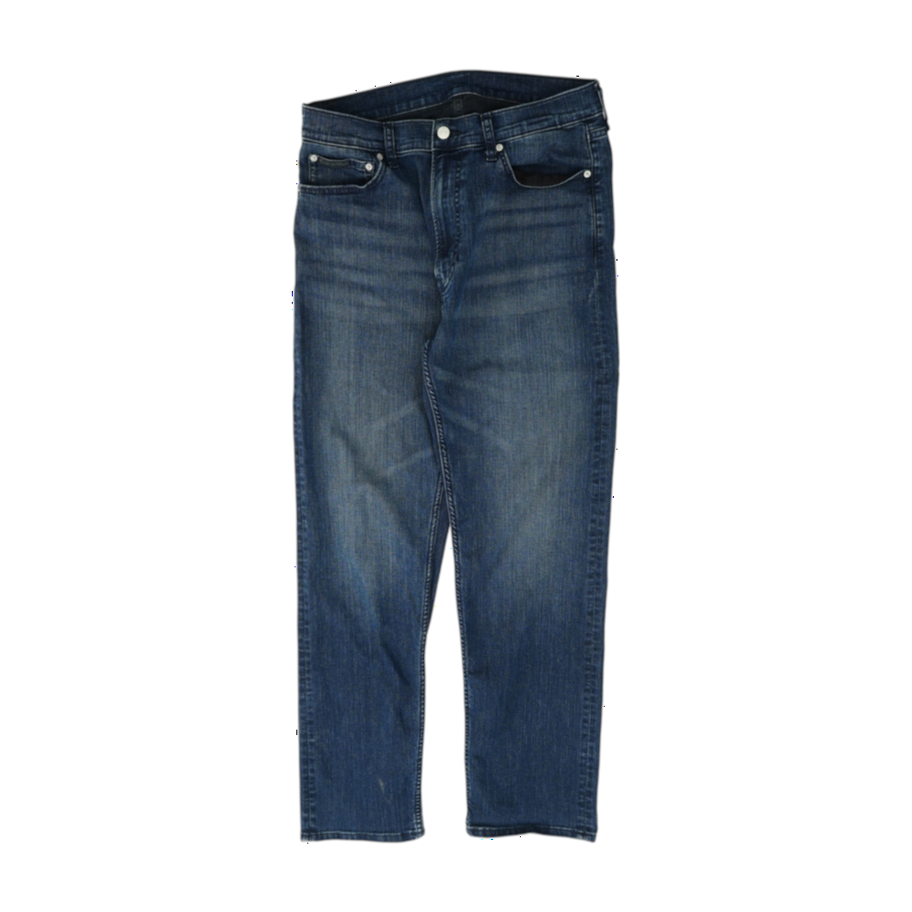 Navy Straight Jeans