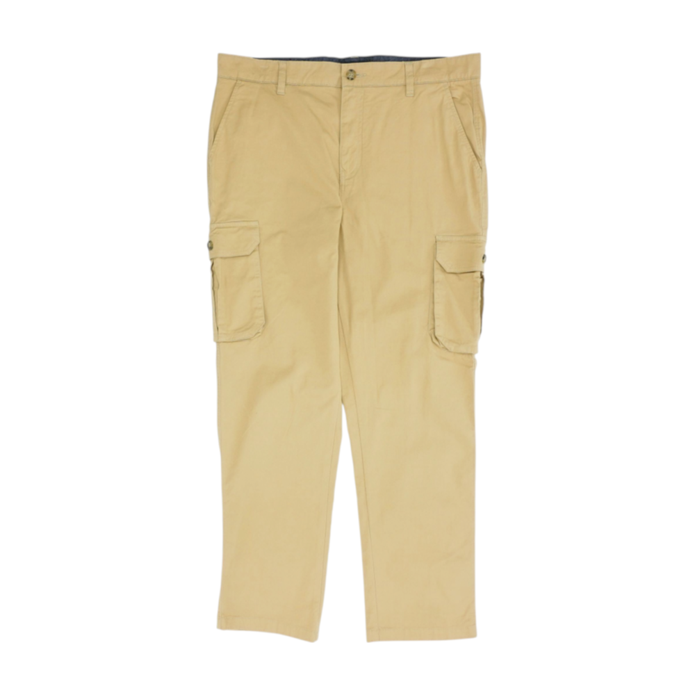 Khaki Straight Pants