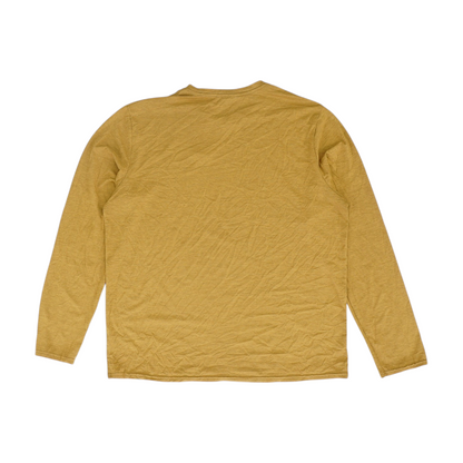 Tan Solid Active T-Shirt