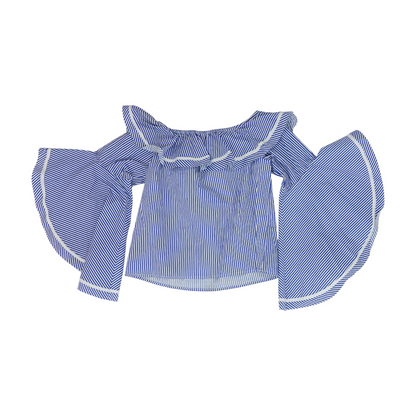 Blue Striped Blouse