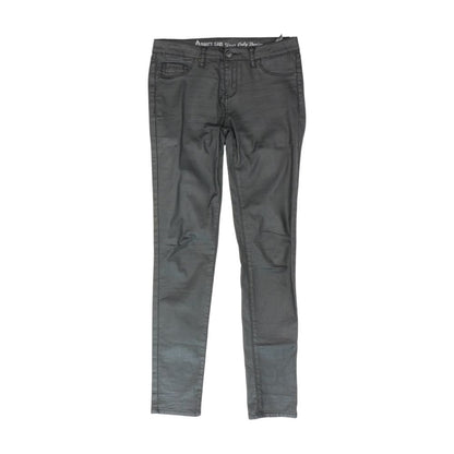 Black Solid Low Rise Skinny Leg Jeans