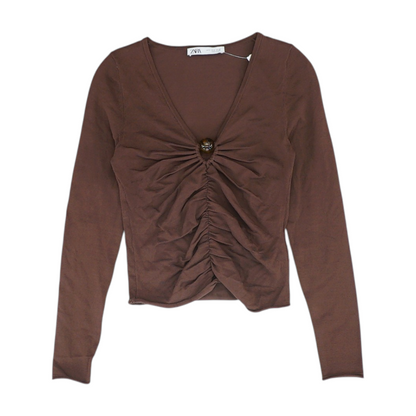 Brown Blouse