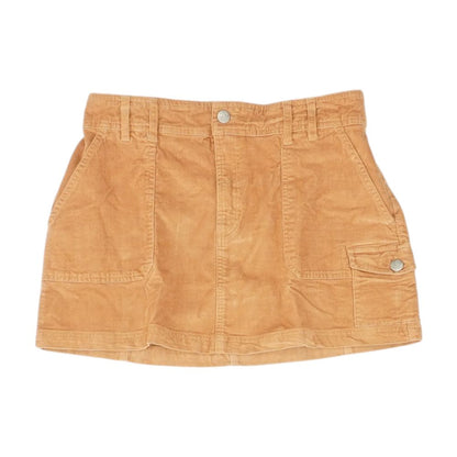 Orange Mini Skirt