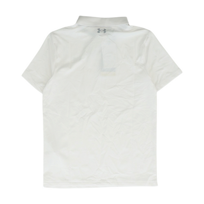 White Short Sleeve Polo