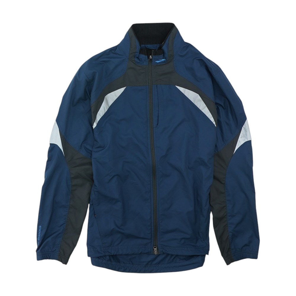 Blue Color Block Active Jacket