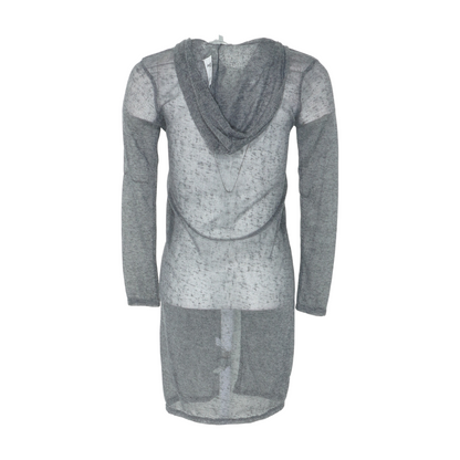 Gray Cardigan Sweater